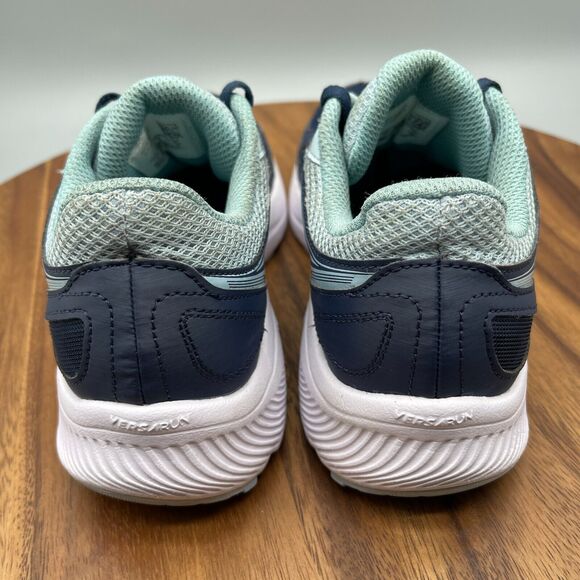 Saucony Cohesion 14 Shoes Womens Size 7 Blue Running Athletic Sneakers Walking - Picture 4 of 8